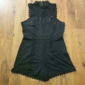 Sexy lace Romper